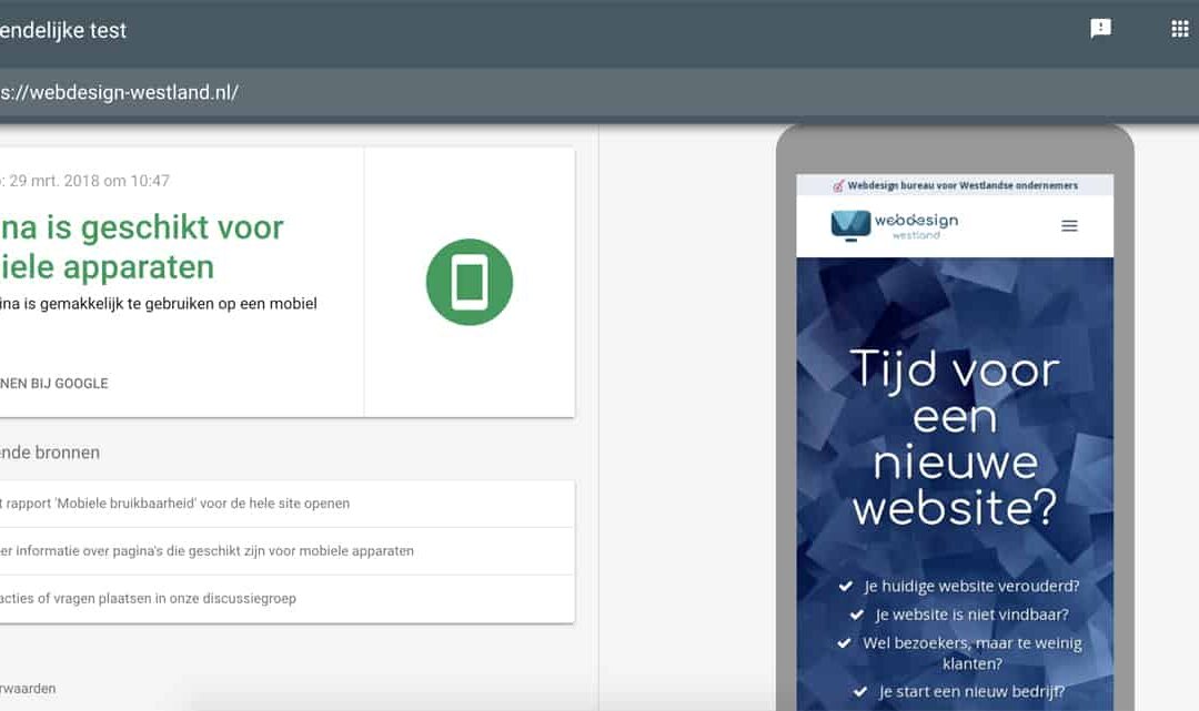 Mobile First – Is jouw website mobielvriendelijk?