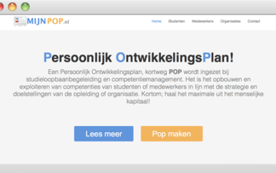 POP Persoonlijk Ontwikkelingsplan