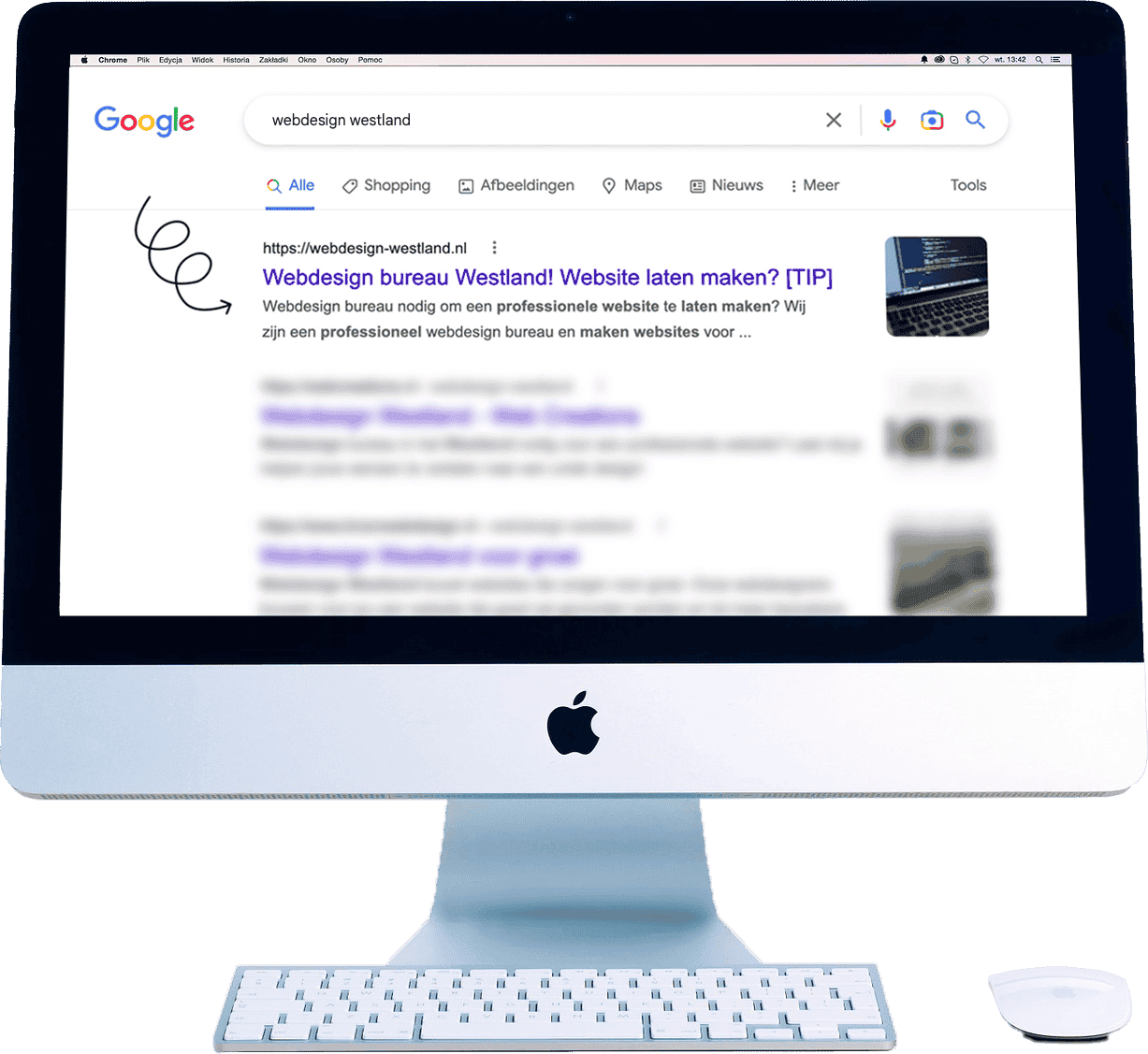 Professionele website laten ontwikkelen door webdesign Westland